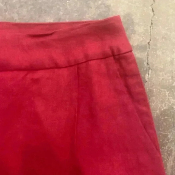 Simons 100% linen faux wrap  skirt - Picture 4 of 5